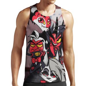 Helluva Boss Crew All-over-print Unisex Tank Top