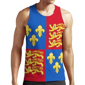 Henry V Royal Arms Of England 1399 1603 All-over-print Unisex Tank Top