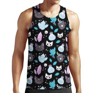 Herb Witch Black Nikury All-over-print Unisex Tank Top
