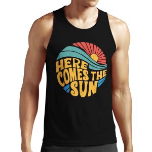 Here Comes The Sun All-over-print Unisex Tank Top