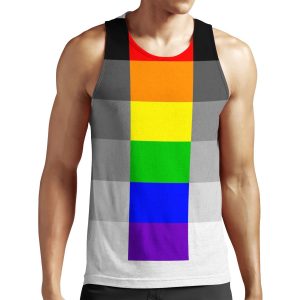 Heteroflexible Pride Flag All-over-print Unisex Tank Top