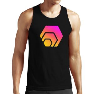 Hex Logo On Black Background All-over-print Unisex Tank Top