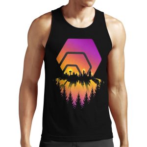 Hex Shining City All-over-print Unisex Tank Top