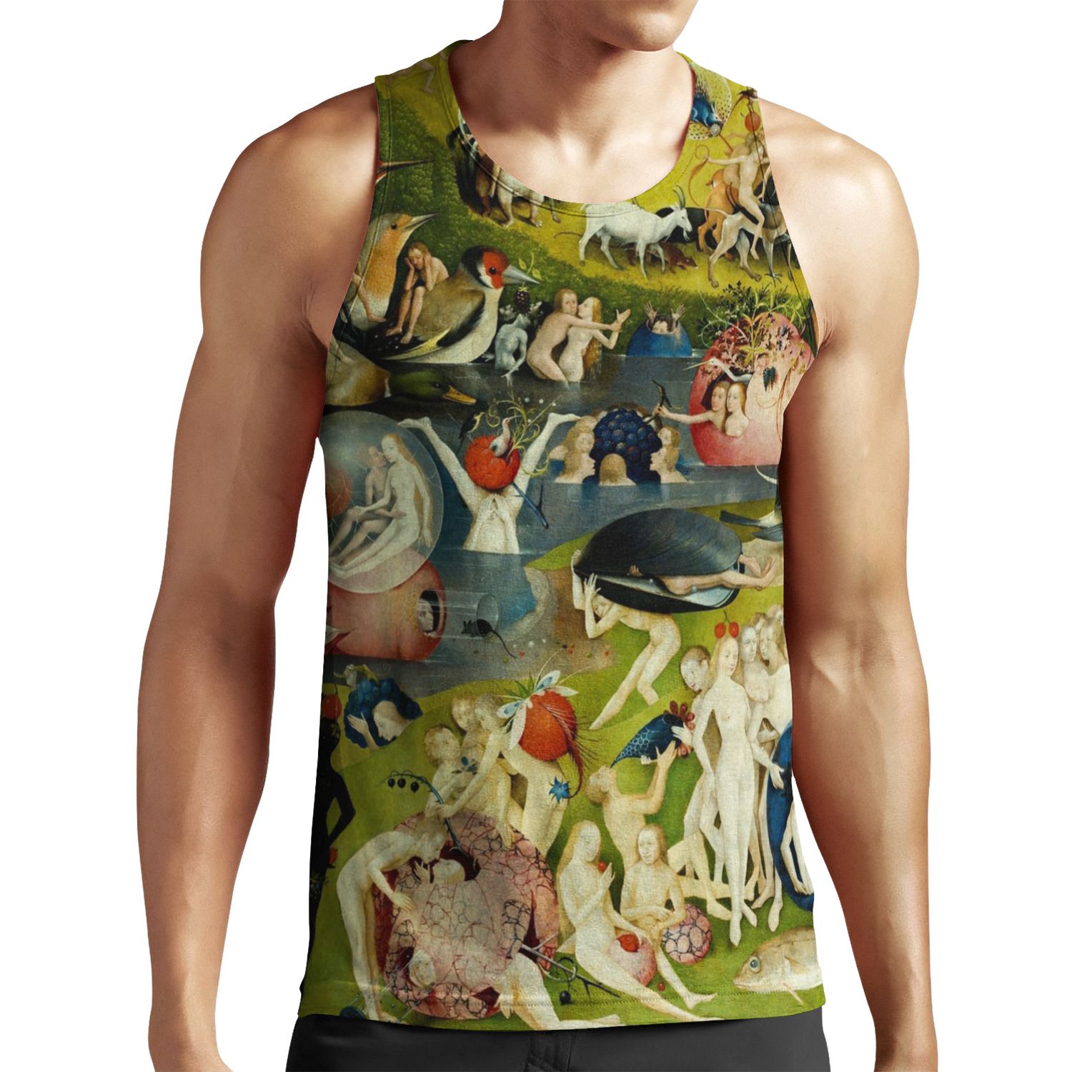 Hieronymus Bosch The Garden Of Earthly Delights 3 All-over-print Unisex Tank Top