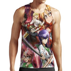 High School Of The Dead 3 All-over-print Unisex Tank Top