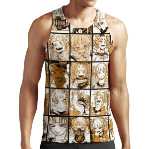 Himiko Toga Collage All-over-print Unisex Tank Top