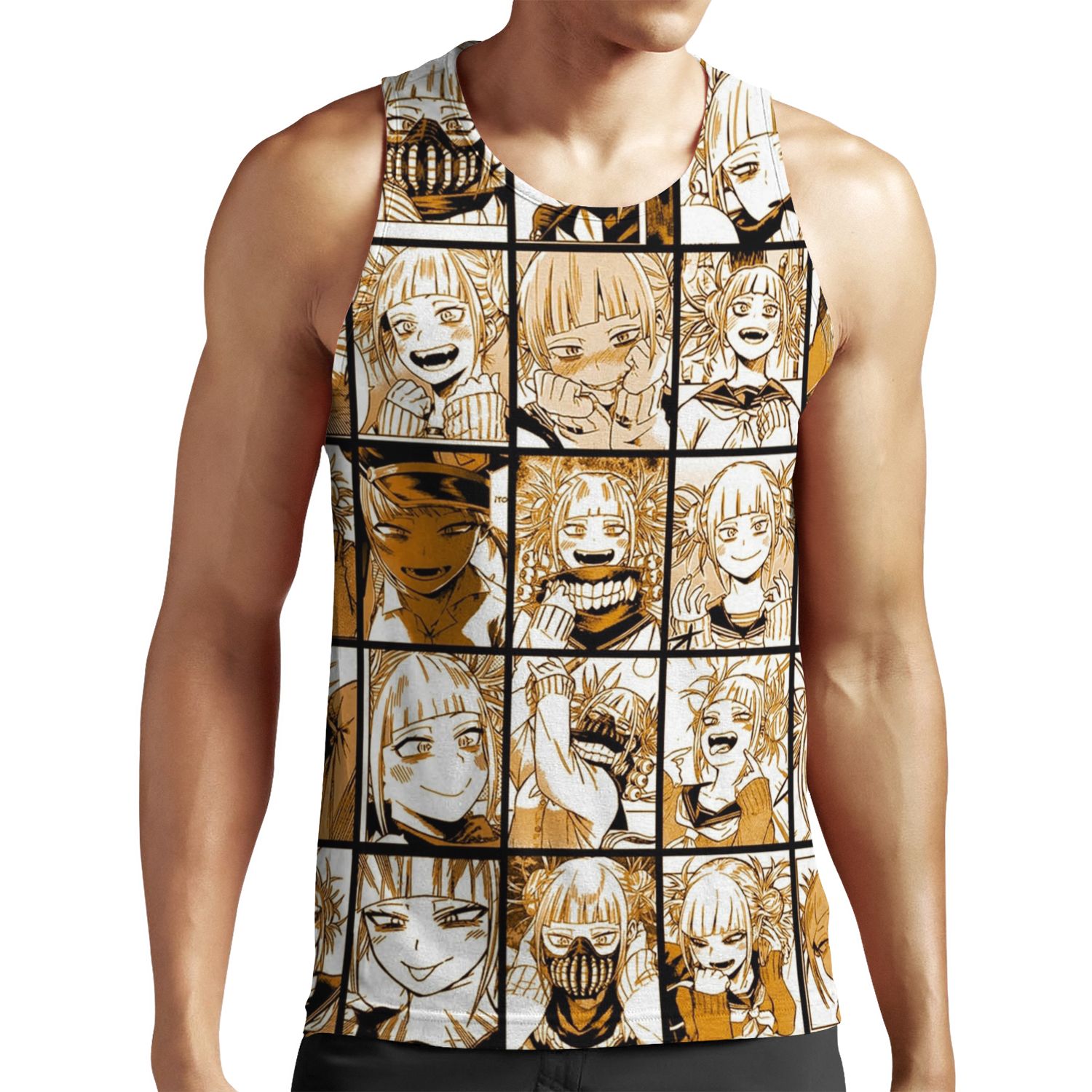 Himiko Toga Collage All-over-print Unisex Tank Top