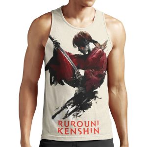 Himura Kenshin Poster All-over-print Unisex Tank Top