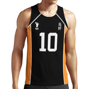 Hinata Shoyo 10 All-over-print Unisex Tank Top