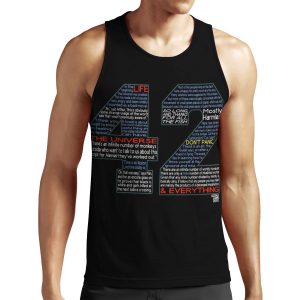 Hitchhiker S Guide 42 Quotes All-over-print Unisex Tank Top