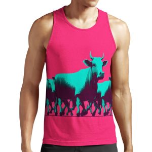 Hold Our Large Heads High All-over-print Unisex Tank Top