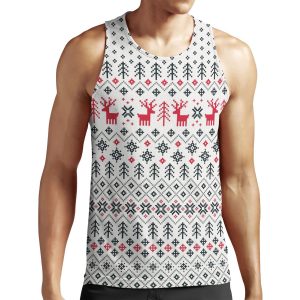 Holiday Sweater Pattern All-over-print Unisex Tank Top