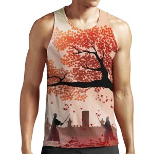 Honor Tsushima All-over-print Unisex Tank Top