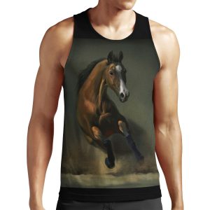 Horse All-over-print Unisex Tank Top