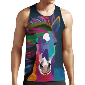 Horse Running All-over-print Unisex Tank Top