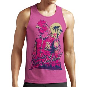 Hotline Miami Richard All-over-print Unisex Tank Top