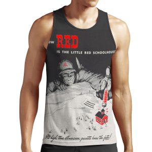 How Red Is The Little Red School House All-over-print Unisex Tank Top