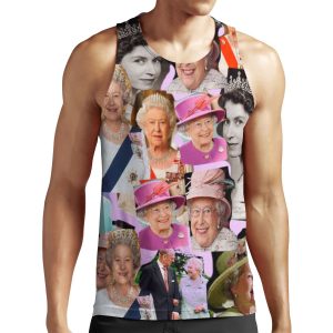 Hrh Queen Elizabeth Ii All-over-print Unisex Tank Top