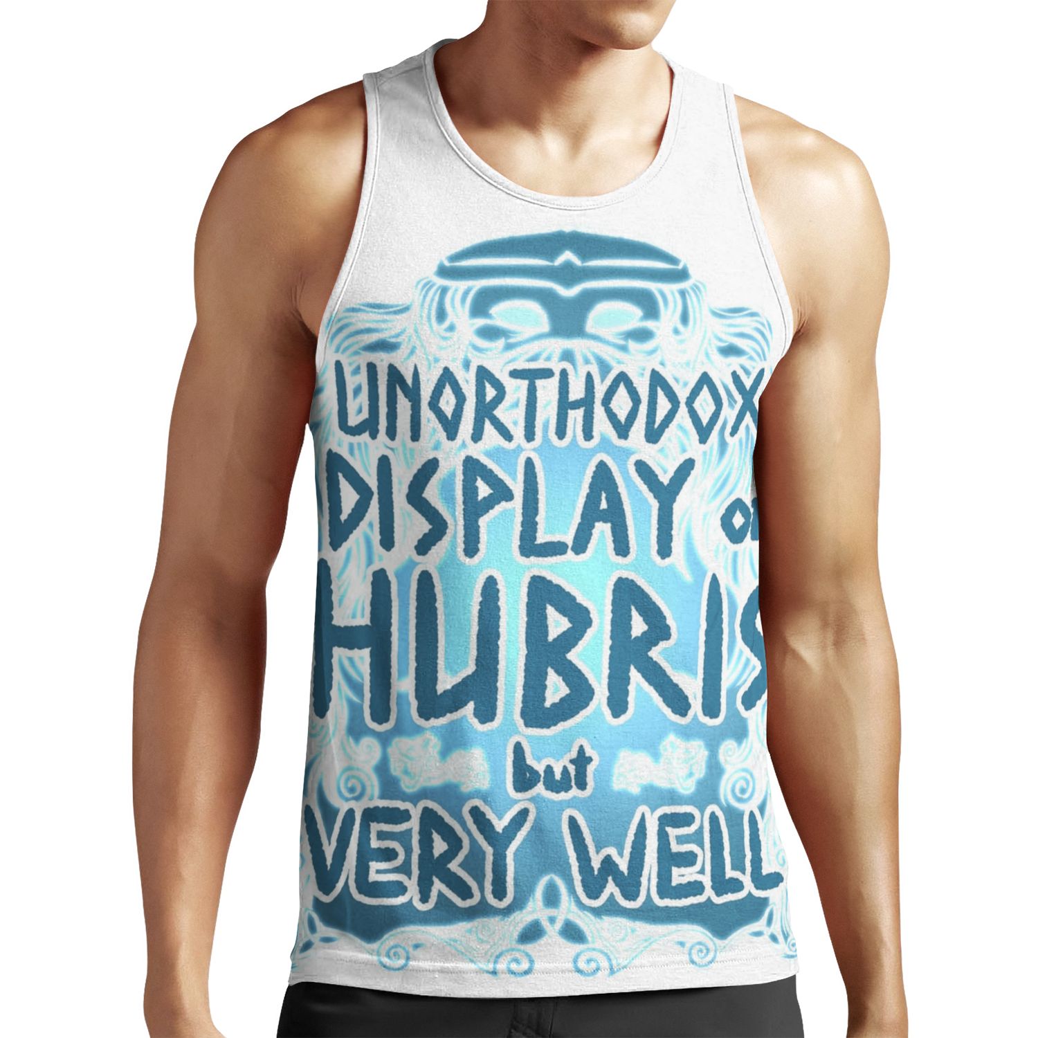 Hubris All-over-print Unisex Tank Top