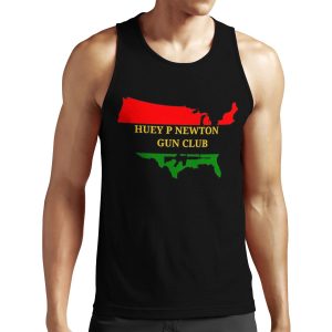 Huey P Newton Gun Club All-over-print Unisex Tank Top
