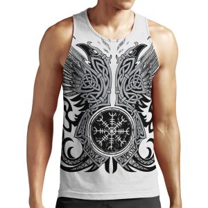 Huginn And Muninn Odin S Ravens All-over-print Unisex Tank Top