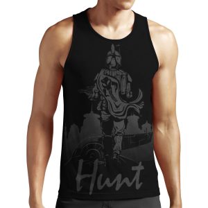 Hunt Blackout Edition All-over-print Unisex Tank Top