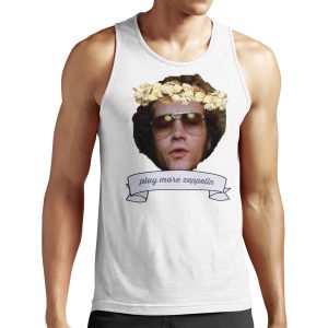 Hyde Says Play More Zeppelin All-over-print Unisex Tank Top