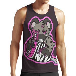 Hyena S Meat Pink Edition All-over-print Unisex Tank Top