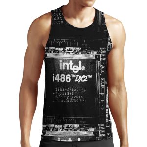 I 486 Dx2 All-over-print Unisex Tank Top