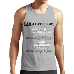 I Am A Cat Person Tanks All-over-print Unisex Tank Top