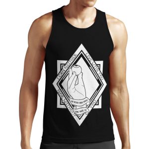 I Can Neither Live With You Nor Without You All-over-print Unisex Tank Top