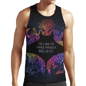 I D Like To Make Myself Believe All-over-print Unisex Tank Top
