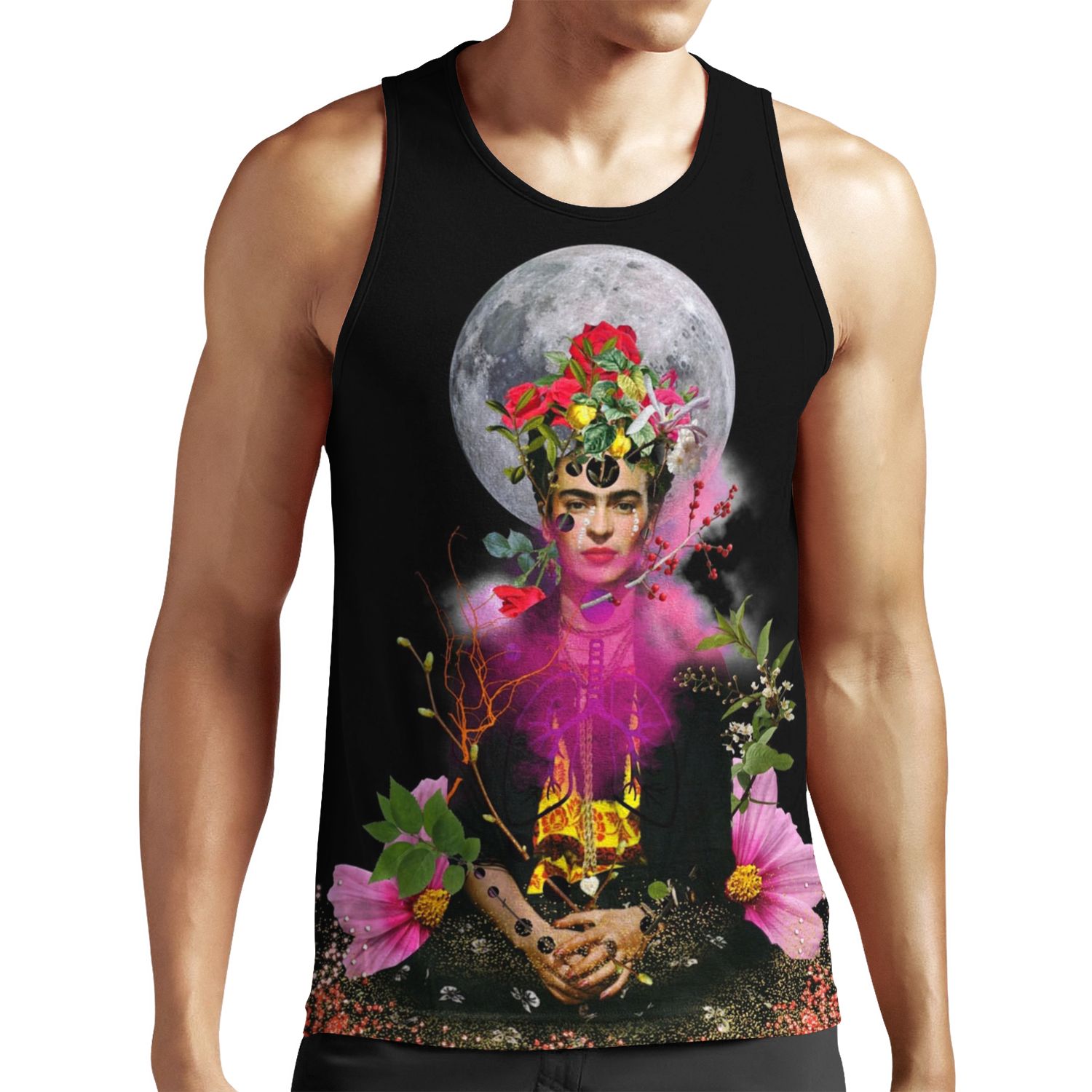 I Drank To Drown My Sorrows But The Damned Things Learned How To Swim All-over-print Unisex Tank Top