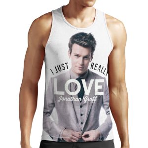I Just Really Love Jonathan Groff All-over-print Unisex Tank Top