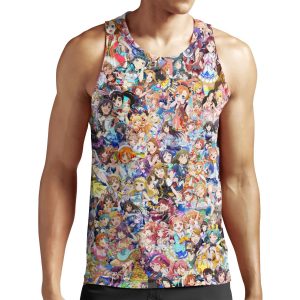I Love Idols All-over-print Unisex Tank Top