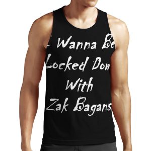 I Wanna Be Locked Down With Zak Bagans All-over-print Unisex Tank Top