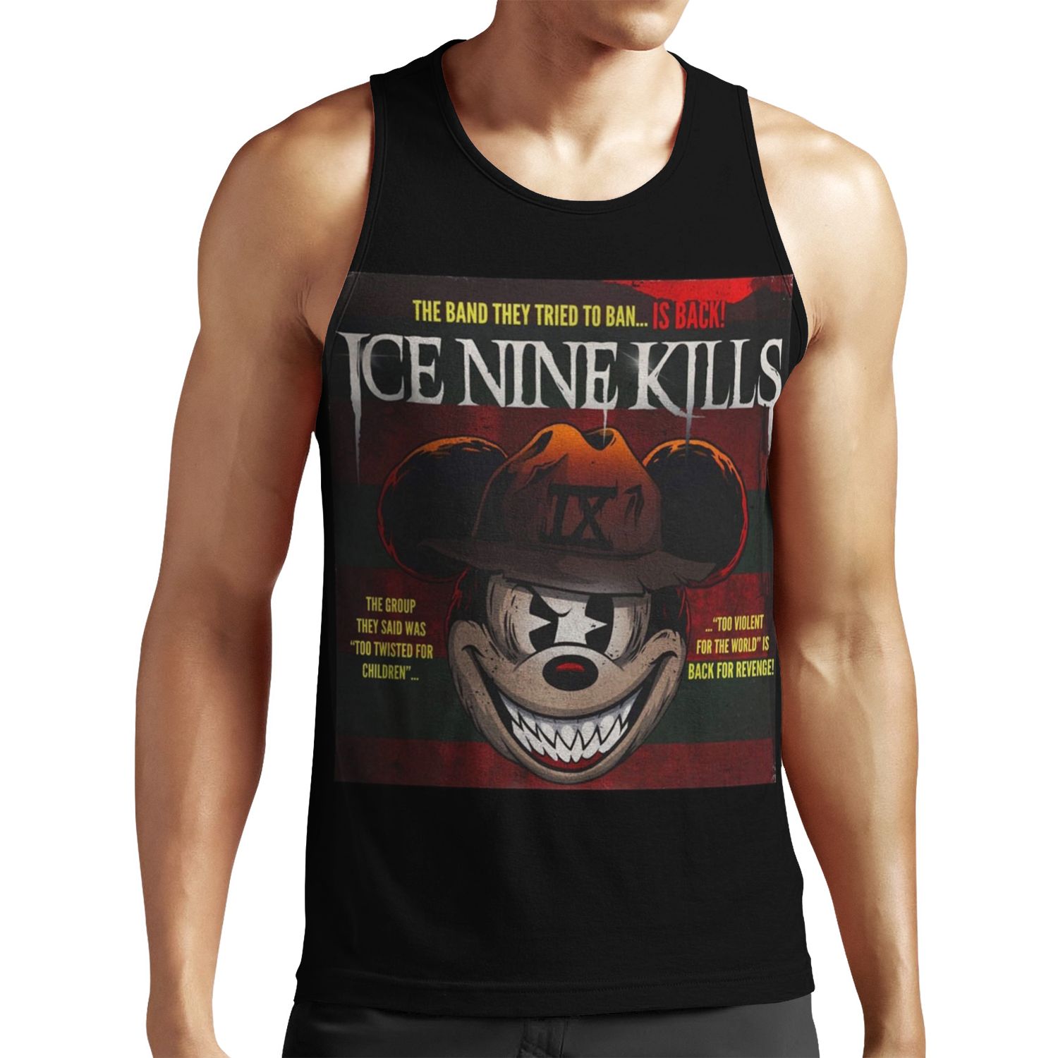 Ice Nine Scream Kills Ix Tour 2019 Is Back Rtv All-over-print Unisex Tank Top