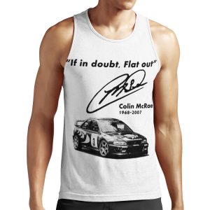 If In Doubt Flat Out With Subaru All-over-print Unisex Tank Top