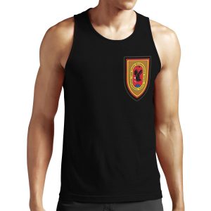 Ilrrps International Long Range Reconnaissance Patrol School Black Background All-over-print Unisex Tank Top
