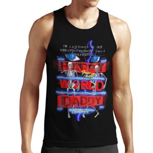 Im A Complex And Interesting Person Happy World Daddy All-over-print Unisex Tank Top
