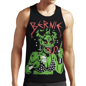 In League With Bernie All-over-print Unisex Tank Top