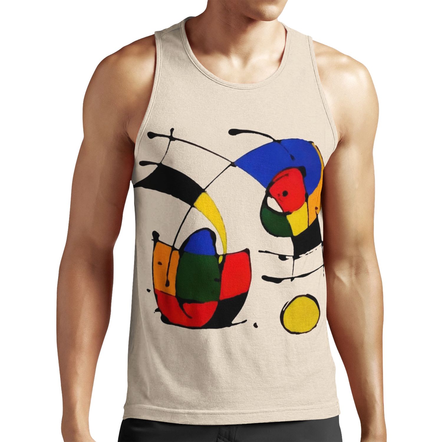 In The Style Of Joan Miro All-over-print Unisex Tank Top