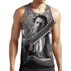 Indian Sitar Player All-over-print Unisex Tank Top