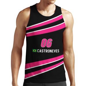 Indycar 2022 06 Castroneves All-over-print Unisex Tank Top