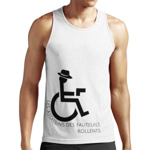 Infinite Jest Les Assassins Des Fauteuils Rollents All-over-print Unisex Tank Top