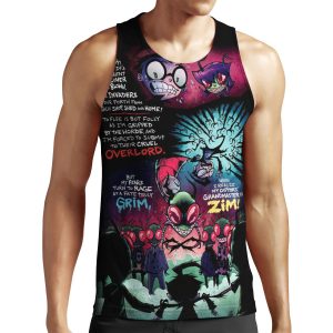 Invader Zim Issue 12 All-over-print Unisex Tank Top