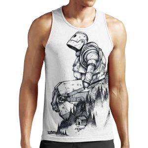 Iron Giant All-over-print Unisex Tank Top