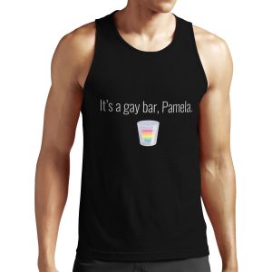 It S A Gay Bar Pamela All-over-print Unisex Tank Top