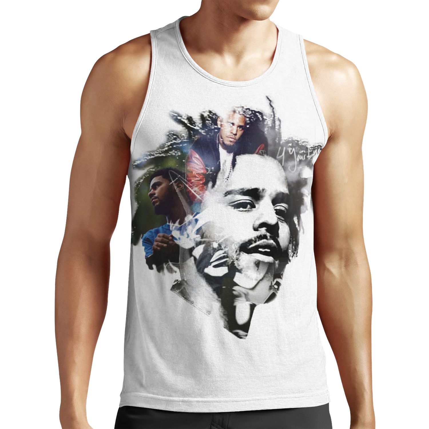 J Cole All-over-print Unisex Tank Top