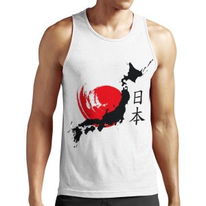Japan All-over-print Unisex Tank Top